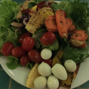 Gluten-free veggie salad from Zico's Brazilian Grill & Bar